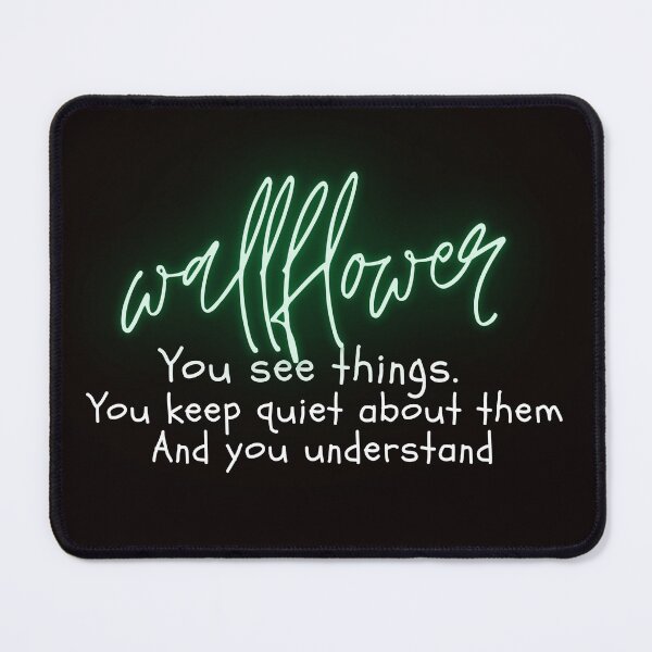 Item preview, Perks of being a wallflower - Wallflower  designed and sold by KyleNesas.