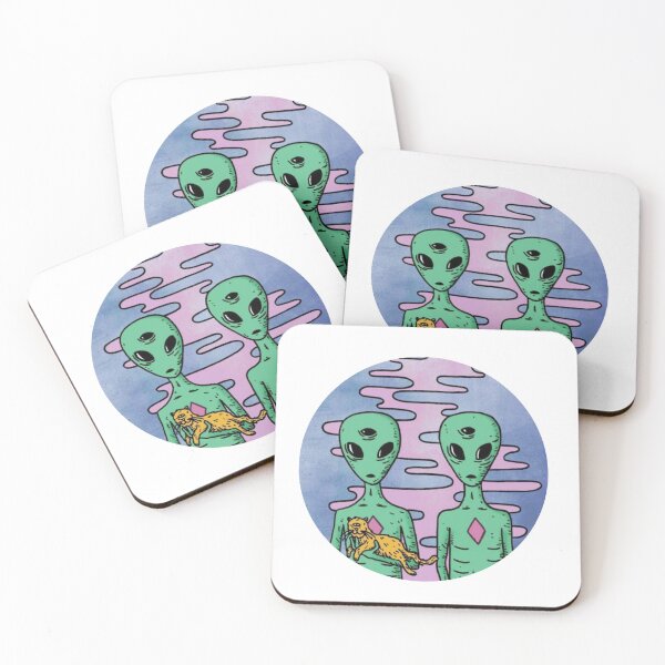 Item preview, Aesthetic Alien Couple designed and sold by PourElla.