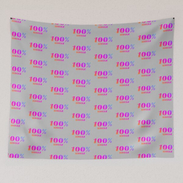 Item preview, 100% SINGLE, colors designed and sold by LuFilu.