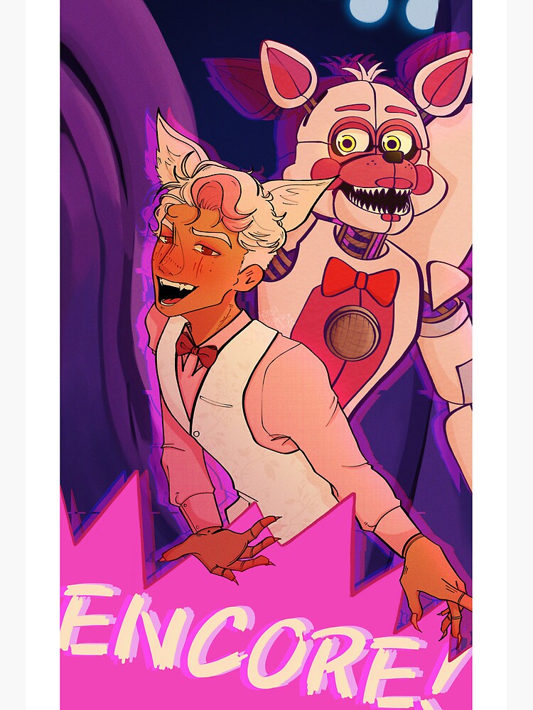 Funtime Foxy and Lolbit | Art Board Print