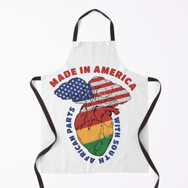 Item preview, Made In America With South African Parts, Black History Month designed and sold by PROMEN Creativity.