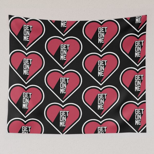 Item preview, Get on me, g'wed funny Scouse slang for Valentines day in a love heart designed and sold by HeffDesigns.