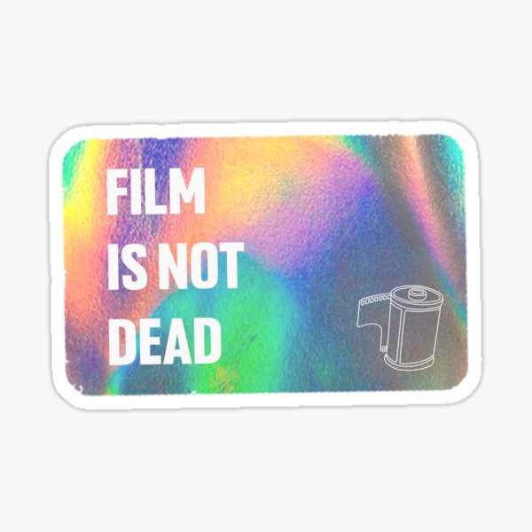 Artikel-Vorschau von FILM IST NICHT TOT | Aufkleber-Design, designt und verkauft von OhLuna.