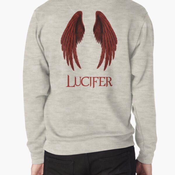 Lucifer red Pullover Sweatshirt