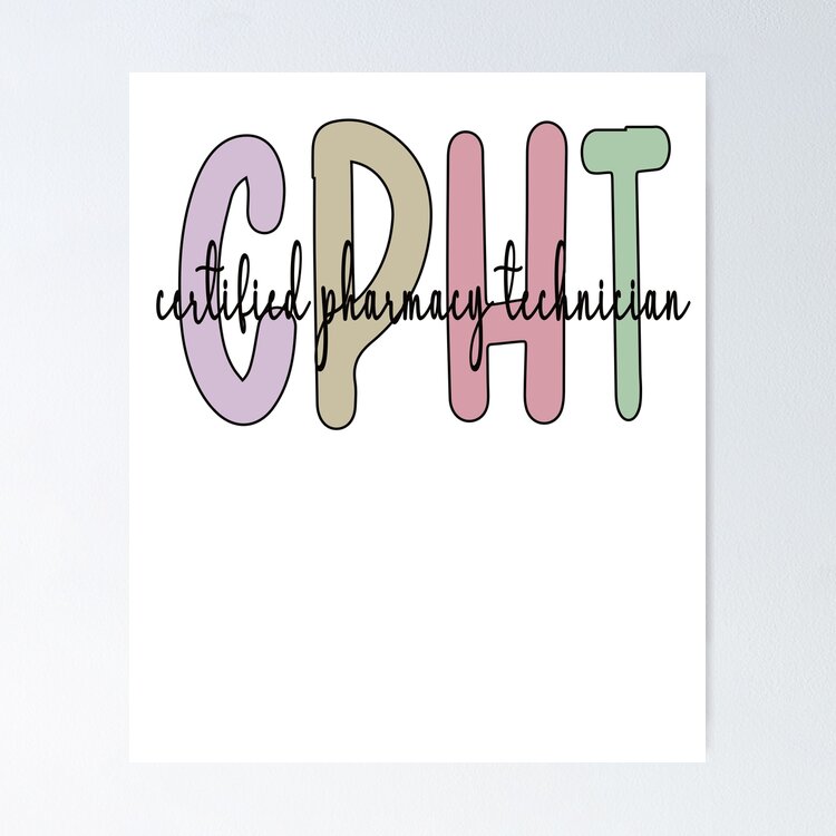 CPhT Tech Certified Pharmacy Technician Gifts Sticker