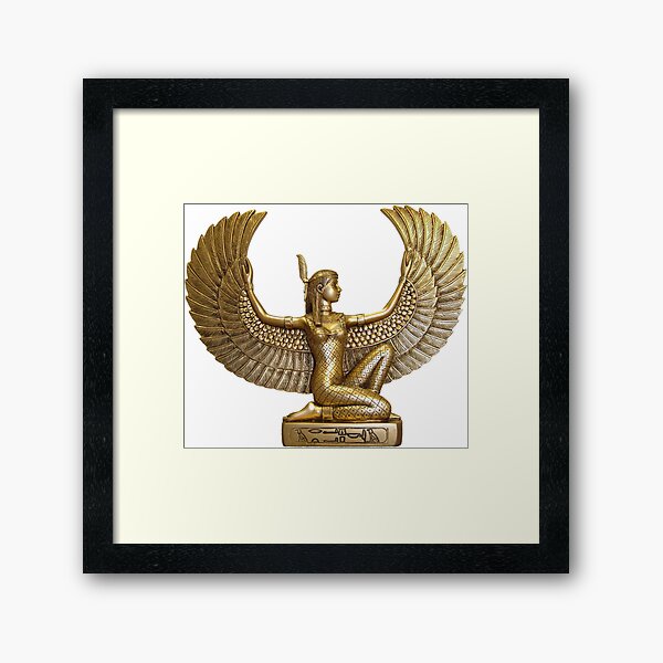 Item preview, Isis Ancient Egyptian religion Isis Goddess Ancient Egyptian deities, Goddess, wings designed and sold by AnadAA.