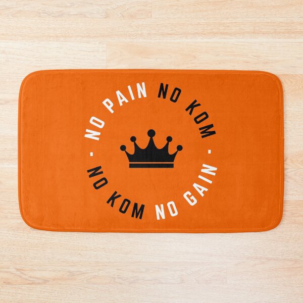 Item preview, No PAIN no KOM, no KOM no GAIN Orange designed and sold by Mitica-Cycling.
