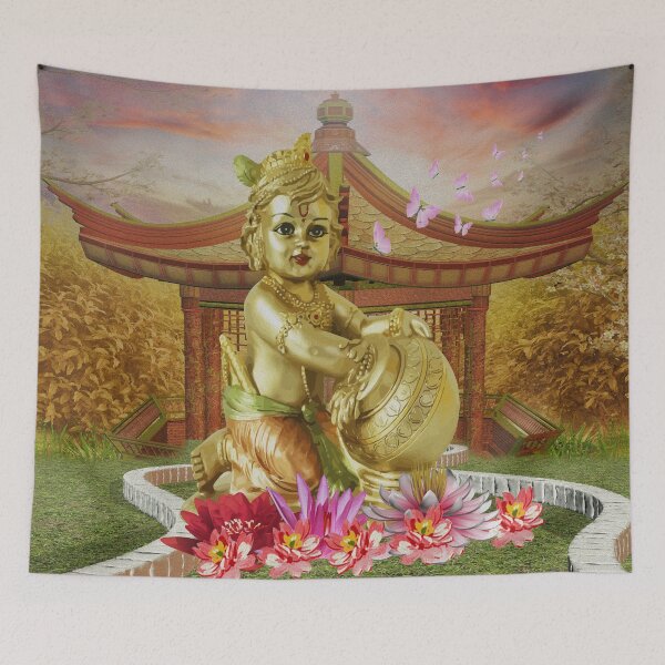 Item preview, Baby Krishna with butter pot designed and sold by harietteh.