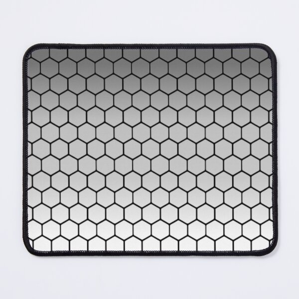 Item preview, Hexagon Pattern Smooth Grey Gradient designed and sold by Yellow-Eyes.