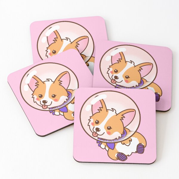 Item preview, Cute Corgi Space Dog designed and sold by ShumShumShop.