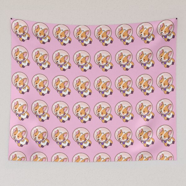 Item preview, Cute Corgi Space Dog designed and sold by ShumShumShop.