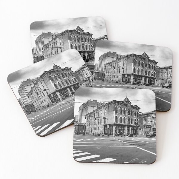 Item preview, Nashville Tennessee Broadway Intersection Black and White designed and sold by DaveFilm.