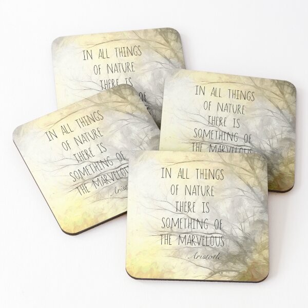 Item preview, Nature Quote Aristotle Literary Quote designed and sold by art64.