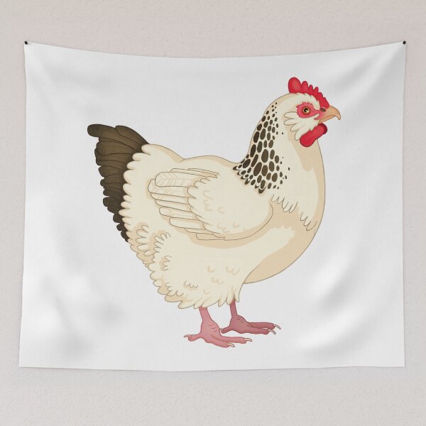 Item preview, Light Sussex Chicken designed and sold by Puddmuppy.