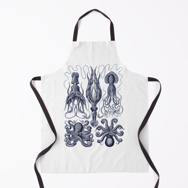 Item preview, Ernst Haeckel Gamochonia Octopus Indigo designed and sold by aimeewilson.