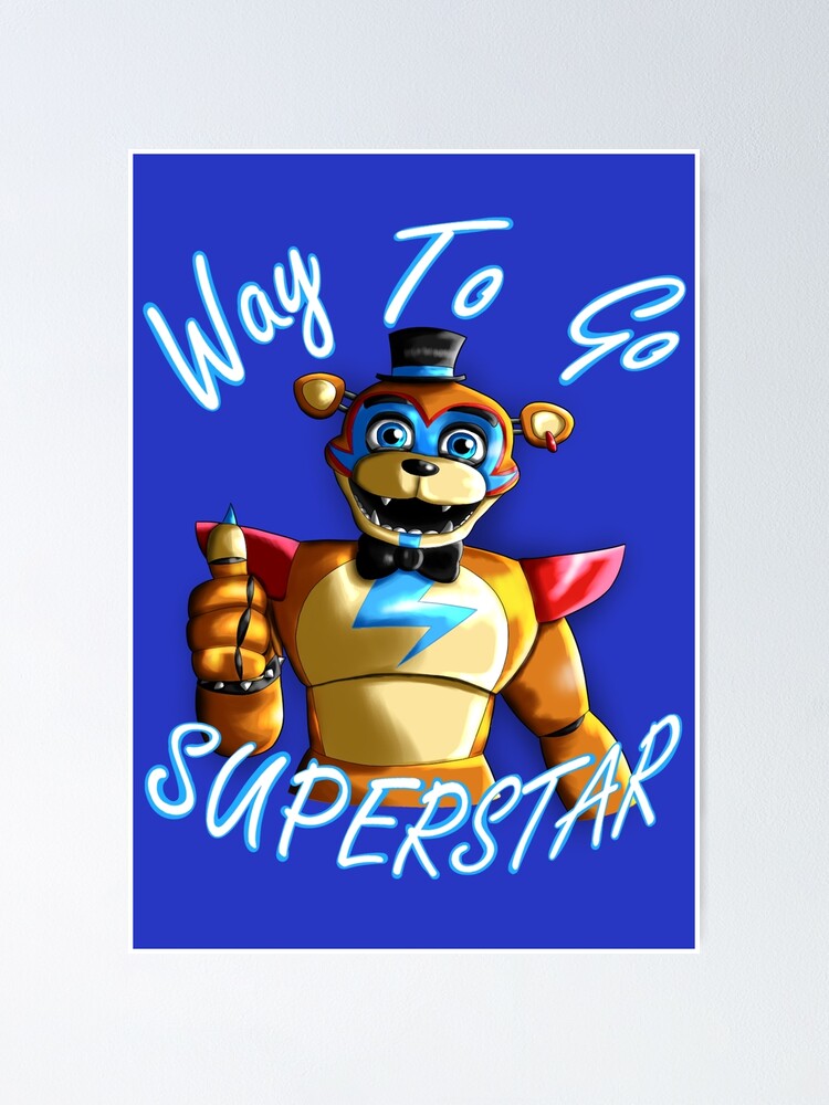 Way to go, Superstar! ' ' :: Glamrock Freddy & Gregory :: FNAF SB