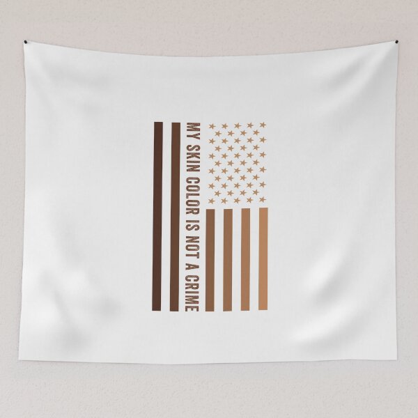 Item preview, My Skin Color is Not A Crime, Black History Month designed and sold by PROMEN Creativity.