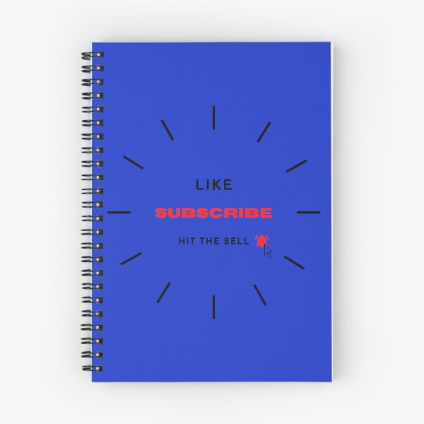 Item preview, Like Subscribe And Hit The Notification Bell  designed and sold by ChicLilyShop.