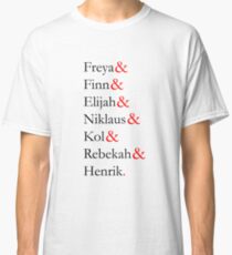 Family Tree... The Mikaelson's Classic T-Shirt