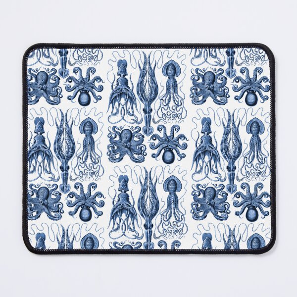 Item preview, Ernst Haeckel Gamochonia Octopus Cobalt designed and sold by aimeewilson.