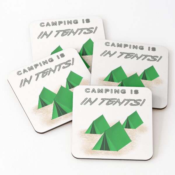 Item preview, Camping Is In Tents! designed and sold by Tims-Tees.