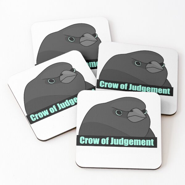 Item preview, Crow of Judgment Meme designed and sold by Chillenpenguin.