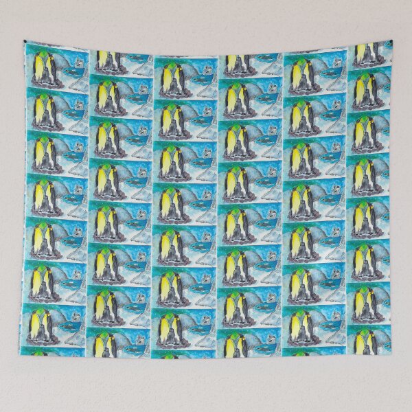 Item preview, Penguin Family Nest designed and sold by marcnking.