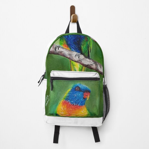 Item preview, Rainbow bird drawing designed and sold by Jcolordrawingz.