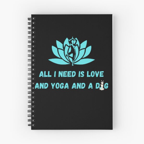 Item preview, All I Need Is Love And Yoga And A Dog designed and sold by Mohamed saber ⭐⭐⭐⭐⭐.