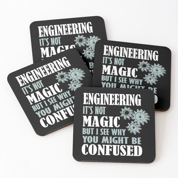 Item preview, Engineering Its Not Magic But I See Why You Might Be Confused designed and sold by TravelScientist.