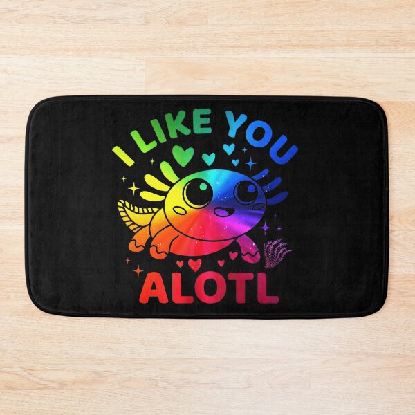 Item preview,  I Like You Alotl Axolotl Cute Funny Valentines Day Rainbow designed and sold by Wheeler-Styl3.
