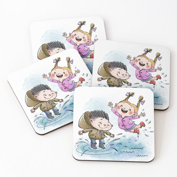 Item preview, Jumping in puddles designed and sold by Julia Lulis.