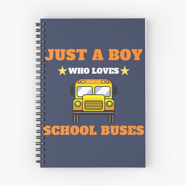 Item preview, JUST A BOY WHO LOVES SCHOOL BUSES designed and sold by Innovational.