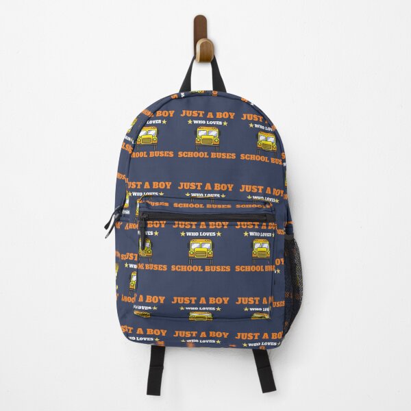 Item preview, JUST A BOY WHO LOVES SCHOOL BUSES designed and sold by Innovational.