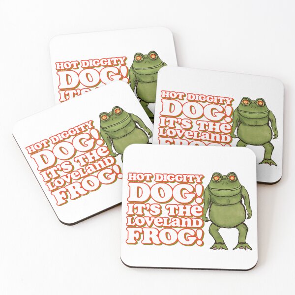 Item preview, Hot Diggity Dog! It’s The Loveland Frog! designed and sold by Normanbates13.