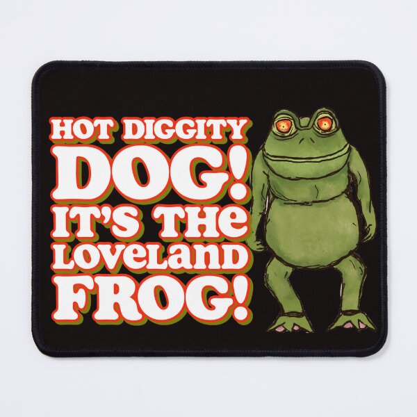 Item preview, Hot Diggity Dog! It’s The Loveland Frog! designed and sold by Normanbates13.