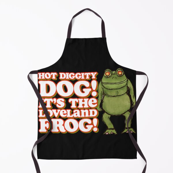 Item preview, Hot Diggity Dog! It’s The Loveland Frog! designed and sold by Normanbates13.