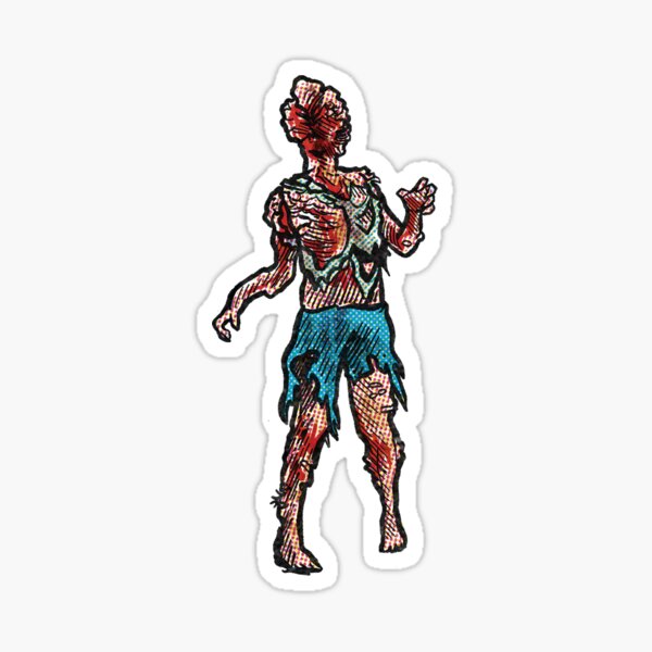 Clicker - The Last of Us fan art - Clicker - Sticker