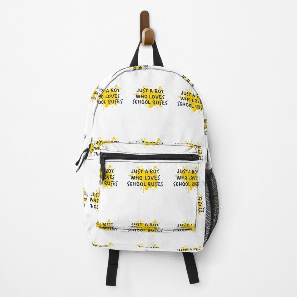 Item preview, JUST A BOY WHO LOVES SCHOOL BUSES designed and sold by Innovational.