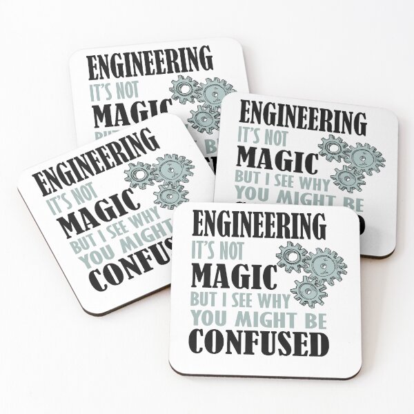 Item preview, Engineering Its Not Magic But I See Why You Might Be Confused designed and sold by TravelScientist.