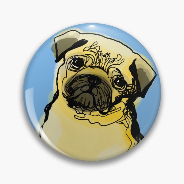 Artikelvorschau, Puggy entworfen und verkauft von Lemontreeart63.
