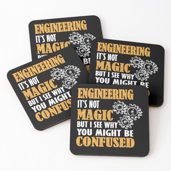 Item preview, Engineering Its Not Magic But I See Why You Might Be Confused designed and sold by TravelScientist.