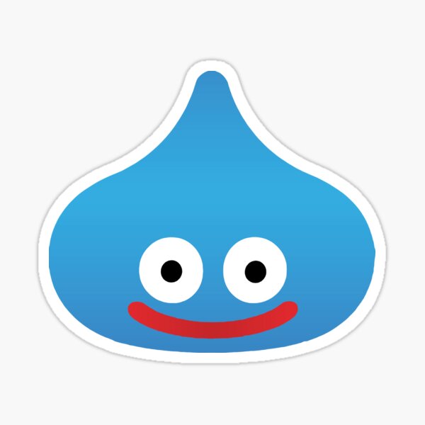 Dragon Quest Slime Stickers for Sale Redbubble