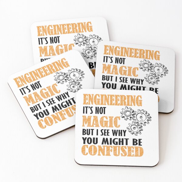 Item preview, Engineering Its Not Magic But I See Why You Might Be Confused designed and sold by TravelScientist.