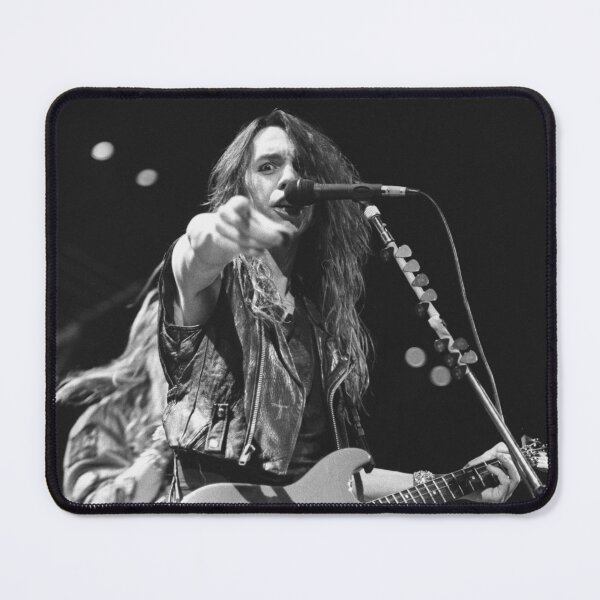 Item preview, Scotti Hill Skid Row BW Photograph designed and sold by ConcertImages.