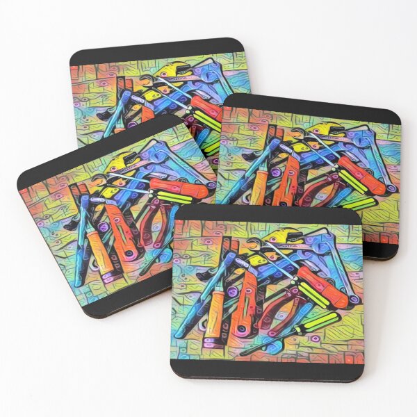 Item preview, Colorful Work Tools Design. AI Enhanced.   designed and sold by Bowbubble.