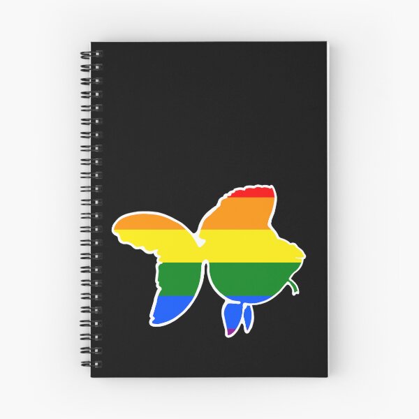 Item preview, Goldfish Ryukin - Pride Flag Black designed and sold by Puddmuppy.