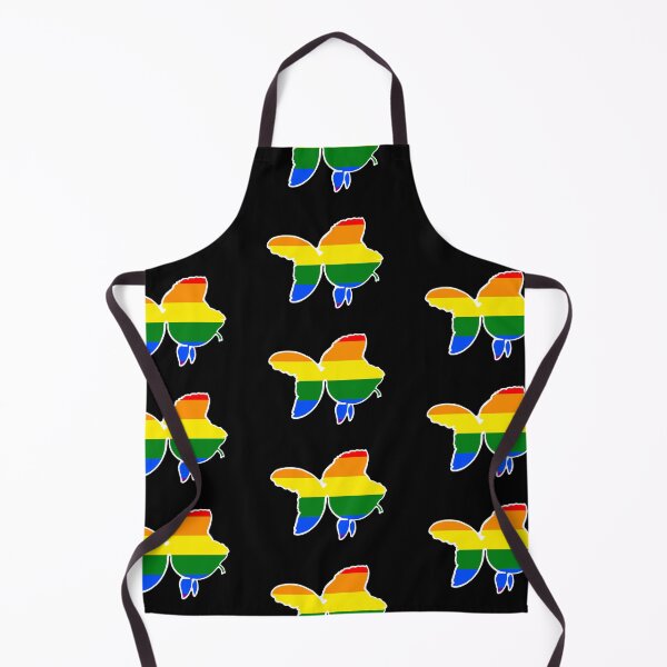 Item preview, Goldfish Ryukin - Pride Flag Black designed and sold by Puddmuppy.