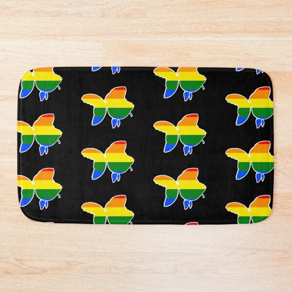 Item preview, Goldfish Ryukin - Pride Flag Black designed and sold by Puddmuppy.