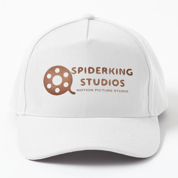 Spiderking Studios Reel Logo — Metallic Gold  Baseball Cap
